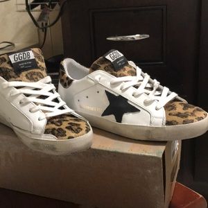 INTERMIX Leather Sneakers